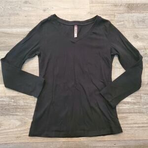 tresics girls small 7/8 long sleeve black tee